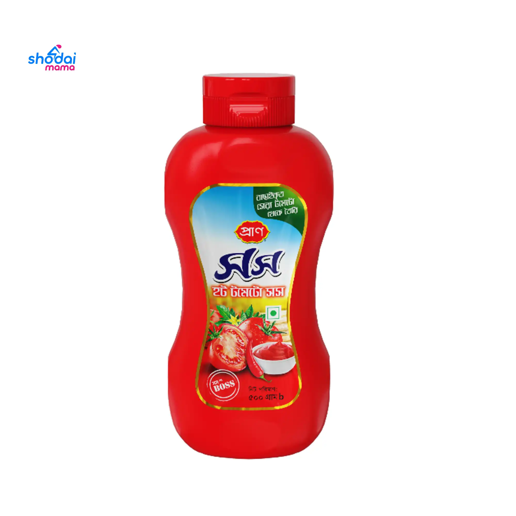 Pran Hot Tomato Sauce 500gm Packet